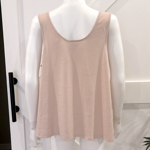 Vintage Y2K Mossimo Aztec Print Flowy Tank Top Peach Purple & Neon Orange - Picture 3 of 4